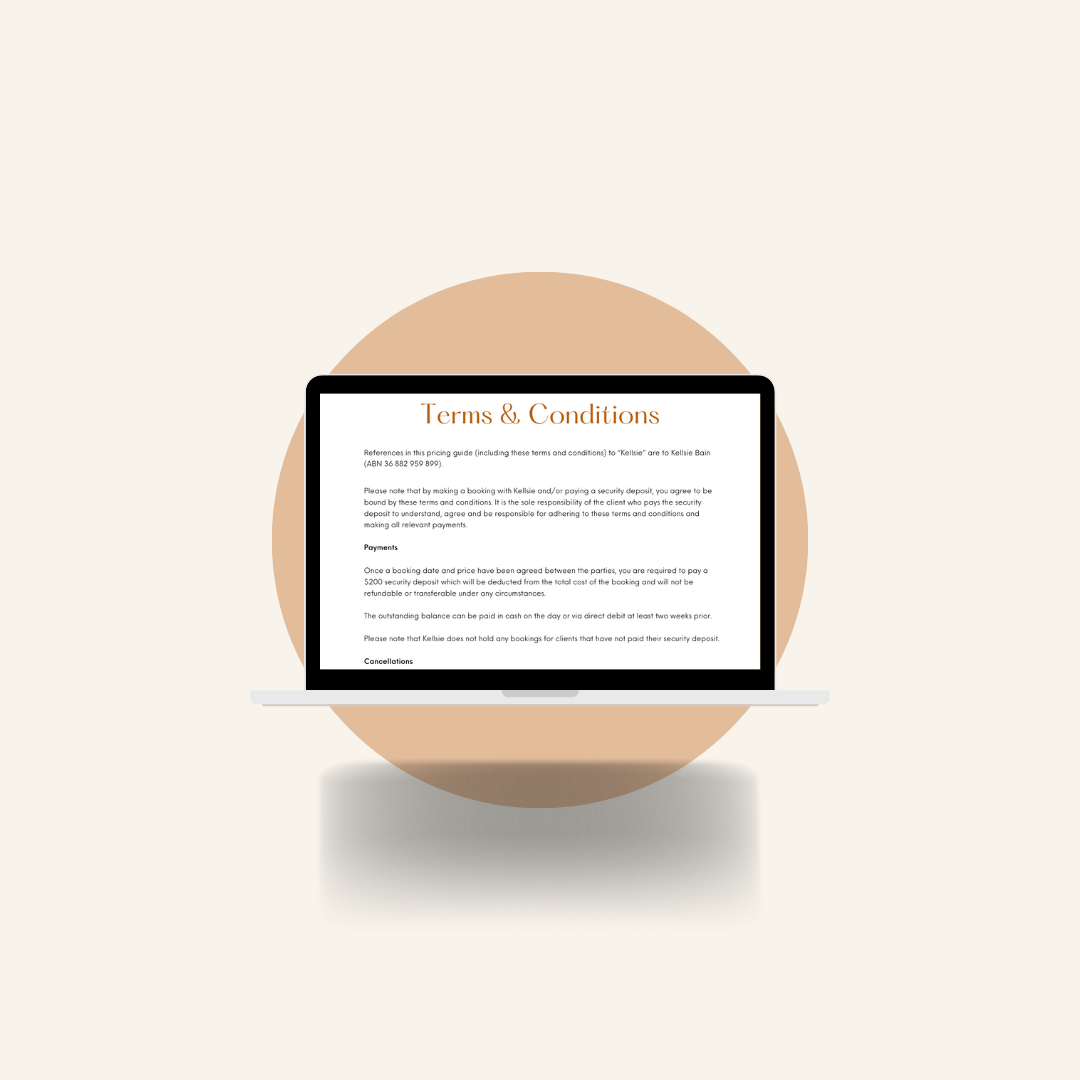 Terms & Conditions Template